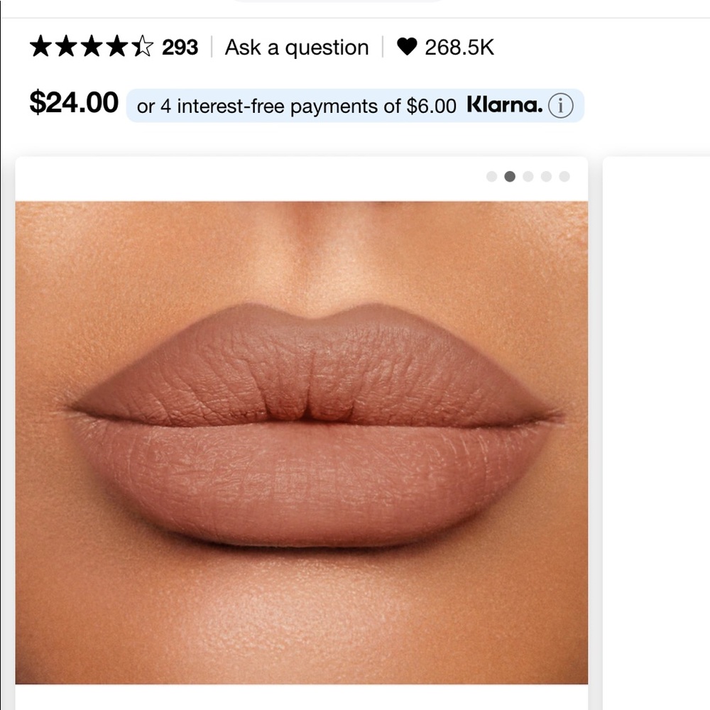 Barely Used! Charlotte Tilbury Iconic Nude lip pencil